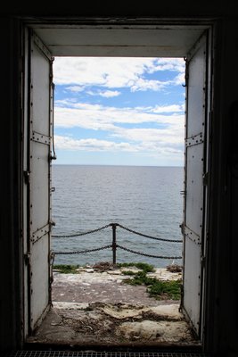 Looking out the RoA door