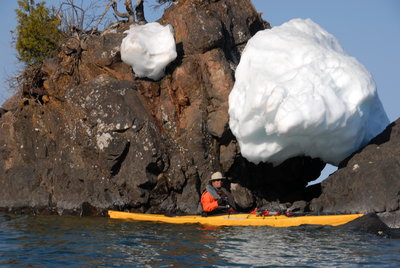 Giant Snowball in Huginin Cove