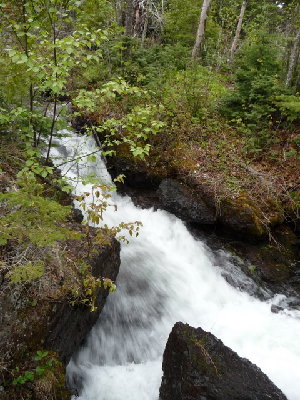 Water falls by Malone Bay