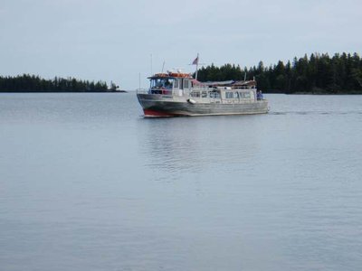 VII arriving at Malone Bay