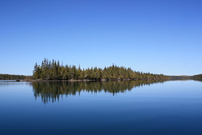 Looking NE at Burnt Island