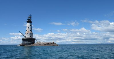 The Rock of Ages lighthouse