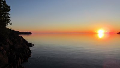 Sunset on Lake Superior