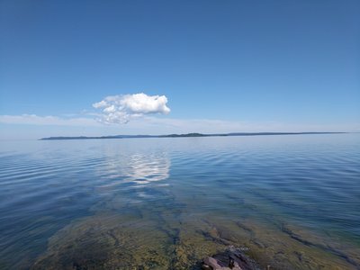 Looking back on Isle Royale from RoA