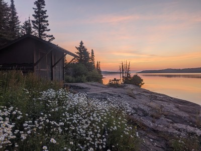 Moskey basin at sunrise