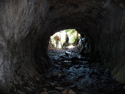 A shaft at the Minong Mine