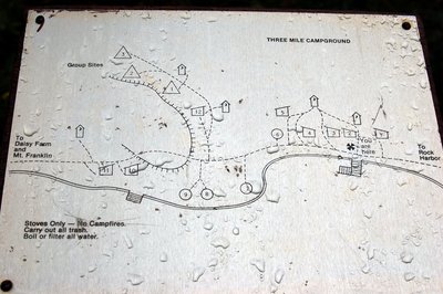 ThreeMile Campground Map