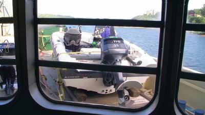 2008-06-27 Isle Royale Day 1-Ride on the RangerIII (1c) Stratos on Deck of Ranger III.jpg