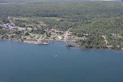 Aerial Photo of Copper Harbor