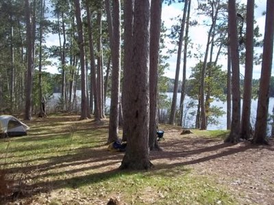 South West View from campsite Spring 2014