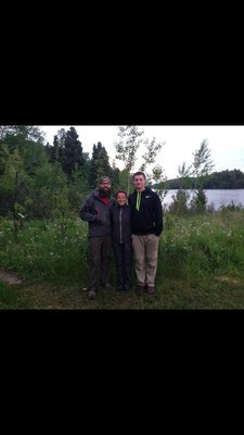 My mom's friends Derek and Sheryl from the Northville REI at McCargoe Cove